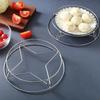 Stainless Steel Pot Rack Kitchen Anti-Scalding Heat-Insulating Pot Mat Steamer Rack Cookware Storage Rack