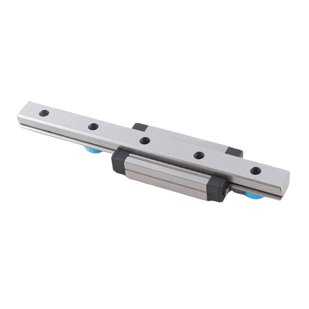 100mm 9H Miniature Linear Rail, Small Size Lightweight Bearing Steel Slide Block 9mm Width for Small Equipment, High Accuracy for Automatic Equipme