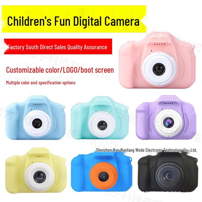 Cross-Border Digital Cartoon Kids Mini SLR Sports Camera Toy