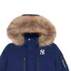 New MLB New York Yankees Down Jacket Unisex Light Navy Blue 3ADJB1346-50NYL