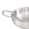 Korean Ramen Cooking Pot with Handle Stainless Steel Fast Heating Convenient Noodle Pot for Soup