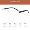 Retro Quadratische Lesebrille Altersweitsichtbrille Tragbar Ultraleicht Altersweitsichtbrille Unisex Augenbrille mit +1.0 bis +4.0