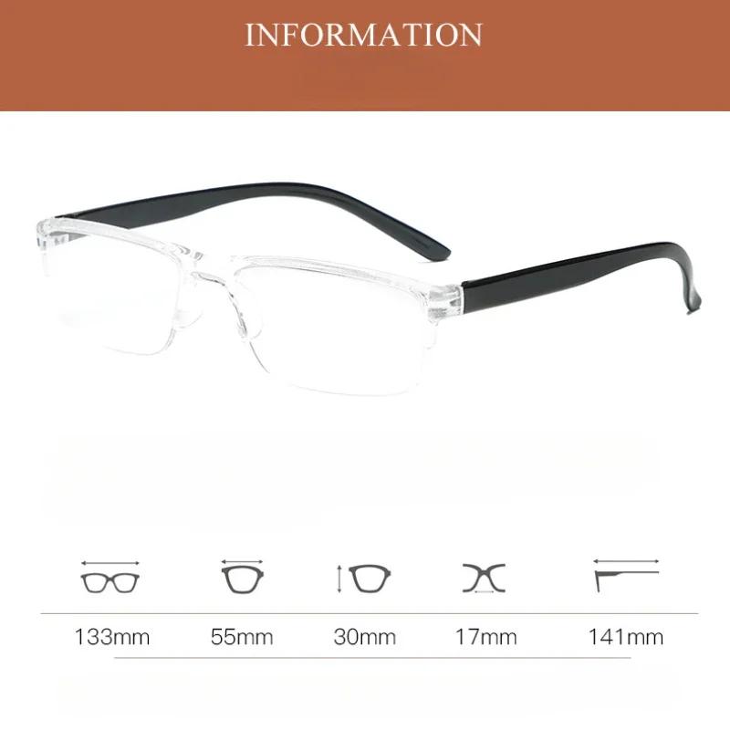 Retro Quadratische Lesebrille Altersweitsichtbrille Tragbar Ultraleicht Altersweitsichtbrille Unisex Augenbrille mit +1.0 bis +4.0