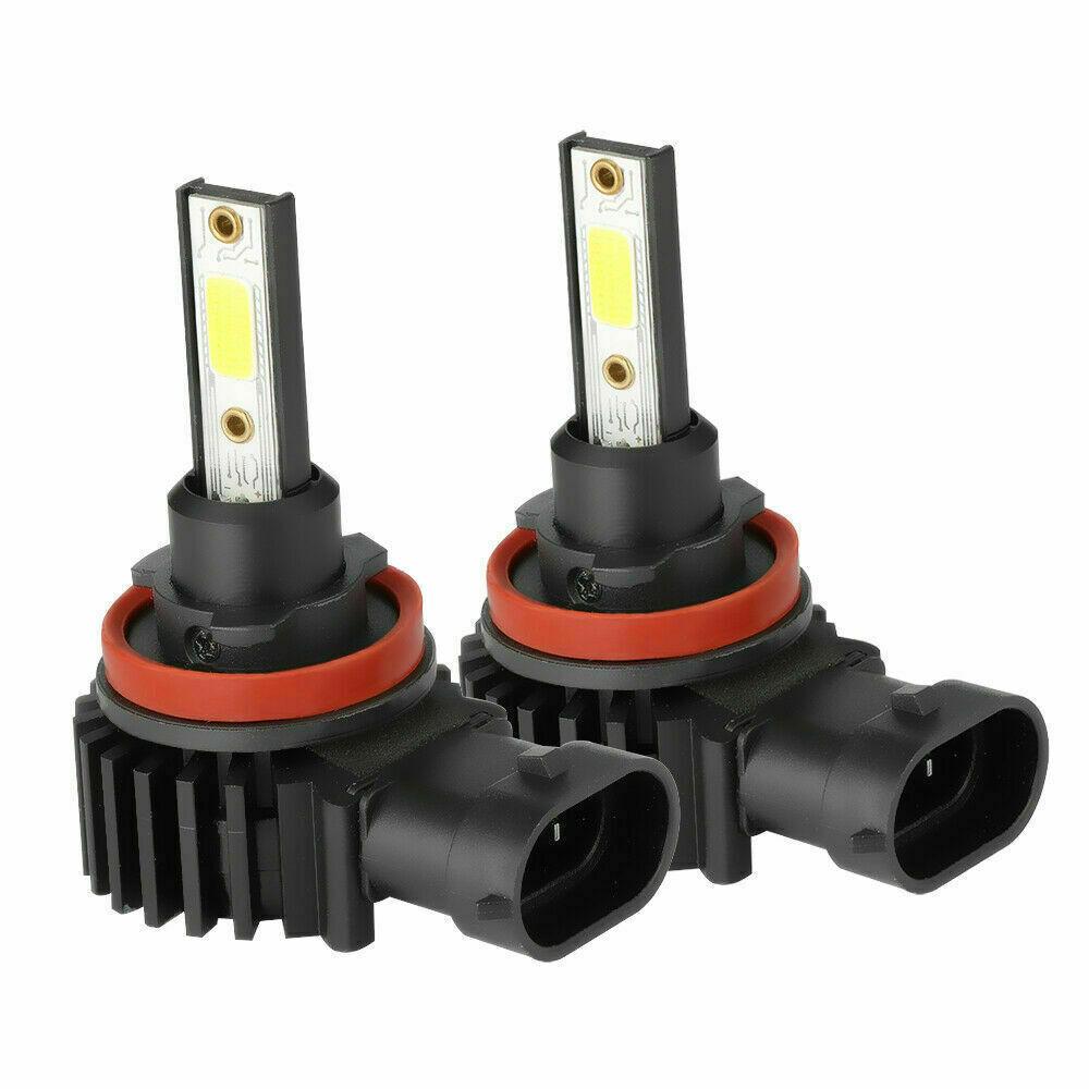 

2шт H11 H8 H9 светодиодные фары супер яркие лампы комплект 330000LM дальнего/ближнего света 6000K 2Pcs