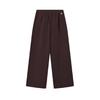 Fila Original Fashion Classic Retro Knitted Straight Leg Mid Rise Striped Casual Pants Women Bottoms F11W619607F-BN