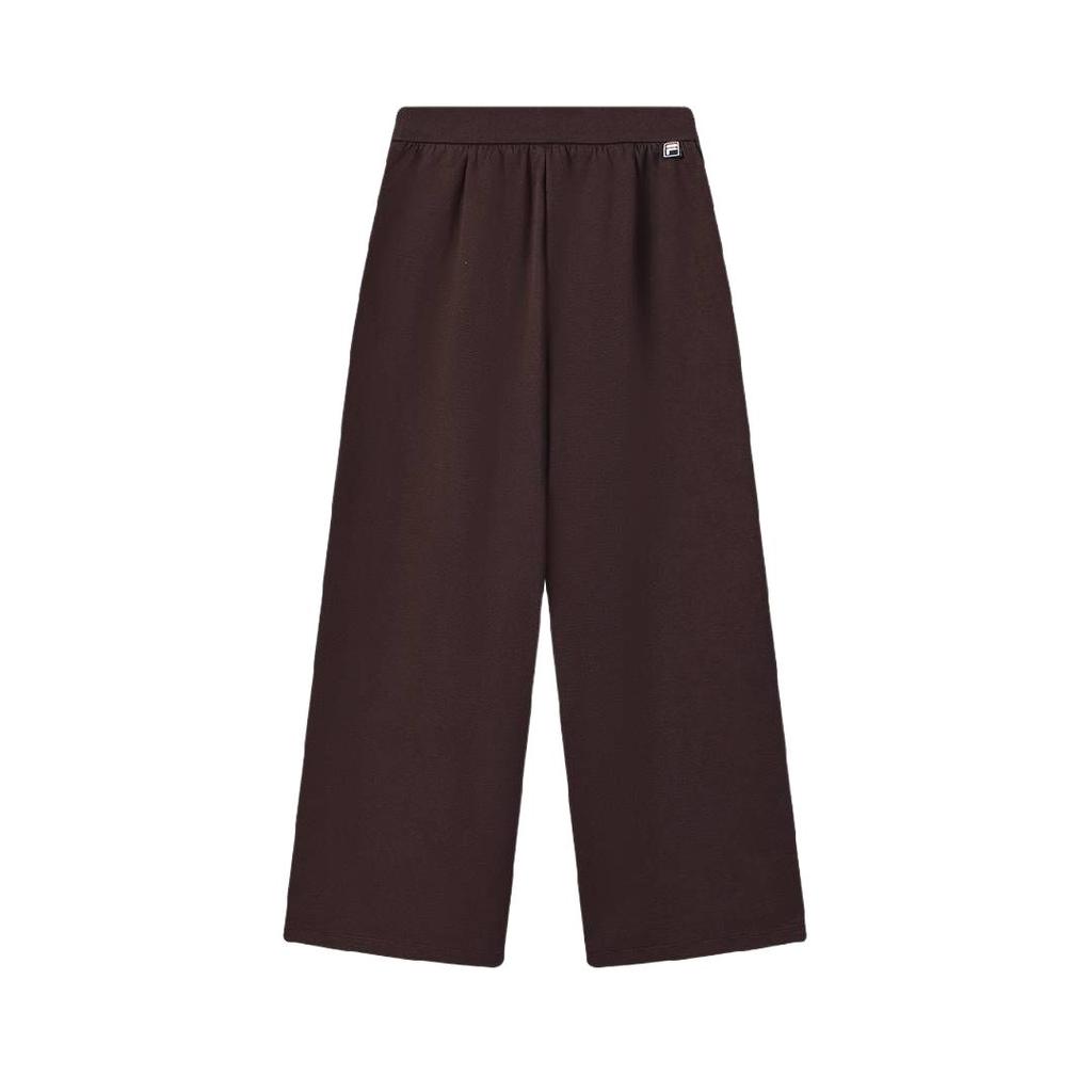 Fila Original Fashion Classic Retro Knitted Straight Leg Mid Rise Striped Casual Pants Women Bottoms F11W619607F-BN