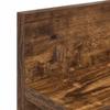 Wall Mounted Nightstand Smoked Oak 60 x 10.5 x 18 cm