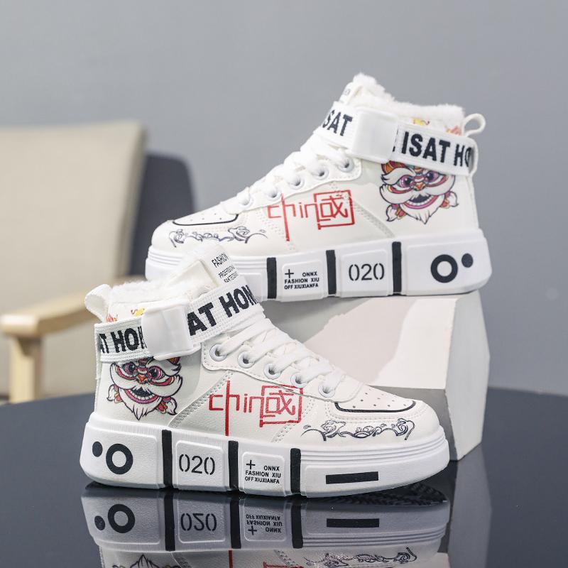 TUINANLE Original Winter Warm Men Plus Snow Sneakers Soft Sports Casual Outdoor Men Sneakers Cotton Walking Shoes