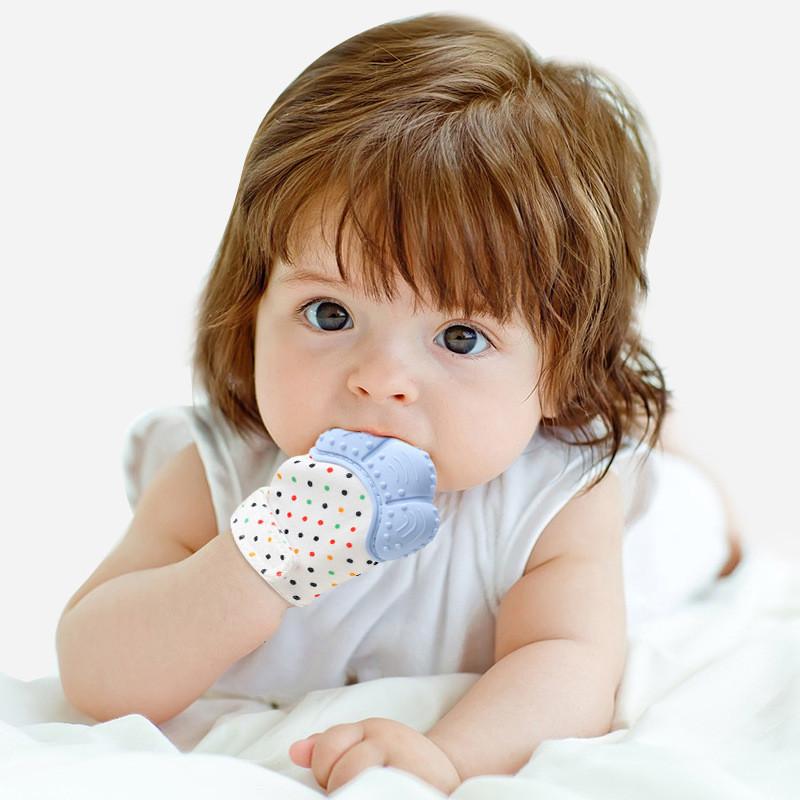 Silicone Baby Teether Toy With Sound And Soft Grip For Newborn Comfort