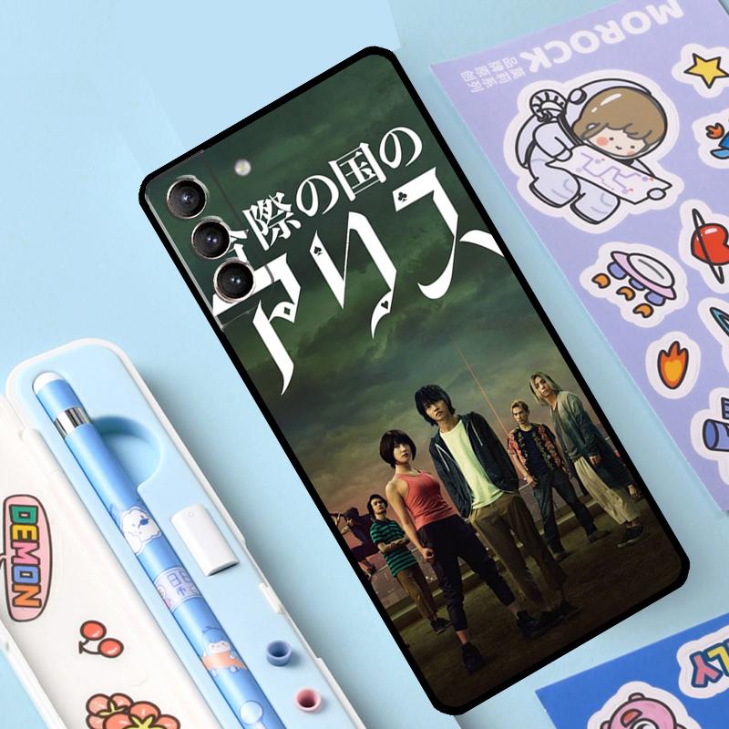 Hot Alice In Borderland Case For Samsung Galaxy S23 S21 S22 Ultra Plus Note 10 20 S8 S9 S10 Plus S20 FE Cover Case