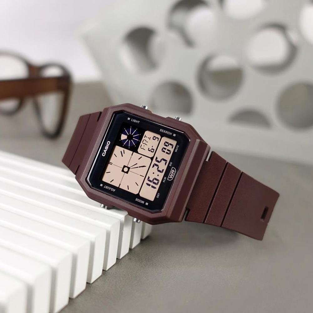 Casio Unisex Czarny Zegarek LF-20W-5A LF-20W-5A