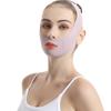 V Line Lifting Mask for Facial Contouring, Washable Reusable Face Toning Straps, Adjustable Jaw Exerciser, V Shape Design