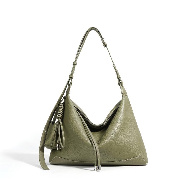 Sheepskin niche lazy wind tote bag new high-end texture commuter messenger bag large-capacity shoulder bag
