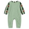 Family Matching Christmas Print Pajama Set, Long Sleeve Top and Long Pants Loungewear for Holiday