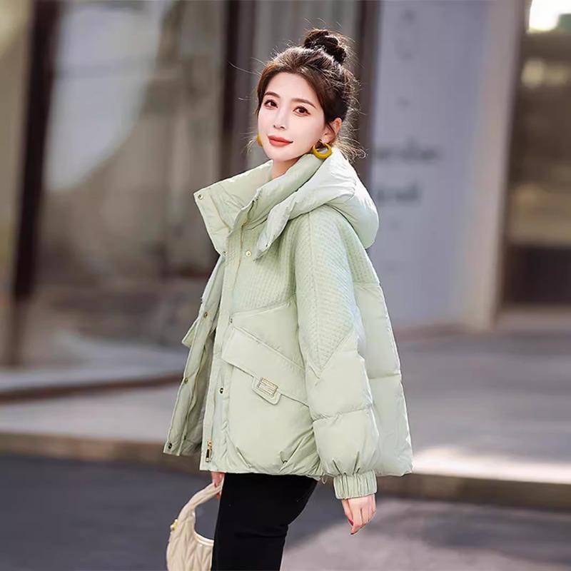 New winter cotton-padded clothes women's short short design cotton-padded clothes loose and thickened cotton-padded jacket
