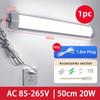 30cm Led Tube Light Bar With 1.8m Switch Wire Under Cabinet Lights for Living Room Bedroom Closet Kitchen Wall Lamp Led Tube