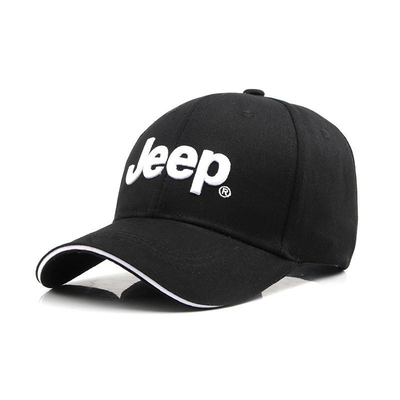 Jeep High-quality Pure Cotton Embroidered Baseball Cap for Men and Women, Adjustable, Breathable, Warm, Outdoor Travel Sun Hat