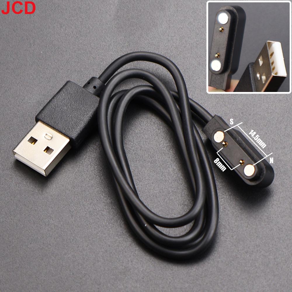 1PC Magnetic Charge Charging Cable For Smart Watch For 2/4Pin 2.5/2.8/3/4/7.62/8/9mm Distances USB Type-C Power Charger Cables