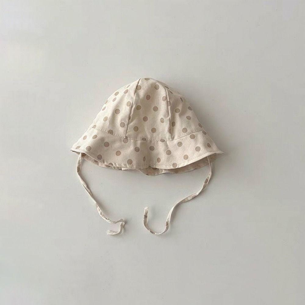 Korean Style Baby Fisherman Cap Cotton Kids Sunscreen Hat Kids Wide Brim Hat  for Kids Boy Girl