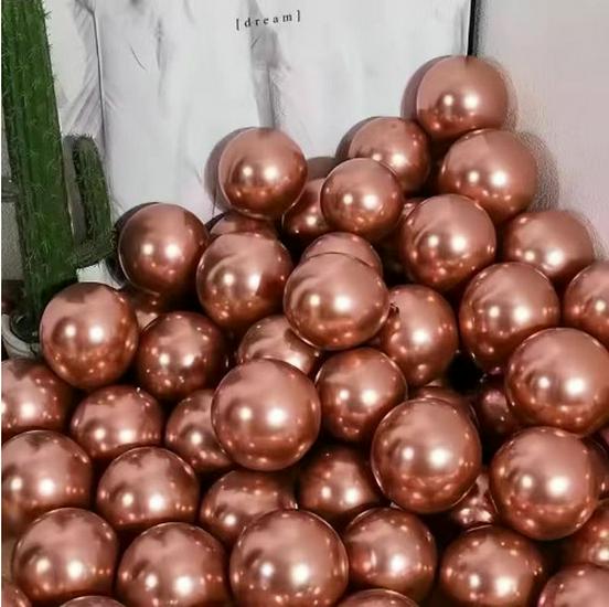 Good Times 10'' & 12'' Latex Metal Balloons for Weddings & Parties