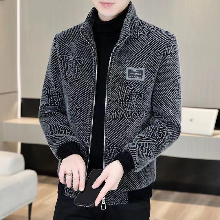 Men's Coats for Autumn and Winter, High-end Woolen Coats, Trench Coats, Korean Style, Trendy, Light and Casual