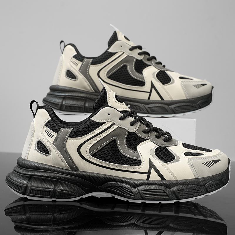 2023 Men’s Sneakers Mesh Chunky Sport Basketball Shoes For Men Street Style Casual Walking Shoes Platform Men’s Jogging Sneakers
