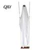 Halloween Tree Hanging Swinging Ghost Decoration, LED Light Up Large Spooky Outdoor Party Decorations with Remote Control for Outside Garden