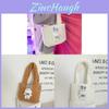 Cute Animal Plush Purse With Polyester Interior For Casual Outings