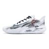 Nike Precision 7 Low top Basketball Shoes Unisex White Gray FN4322-100(Team145-)