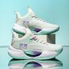 Mandarin Duck Color Scheme Youth Low-top Actual Basketball Shoes Men and Women Versatile Shock Absorption Non-slip Couple Casual Sports Shoes Tide