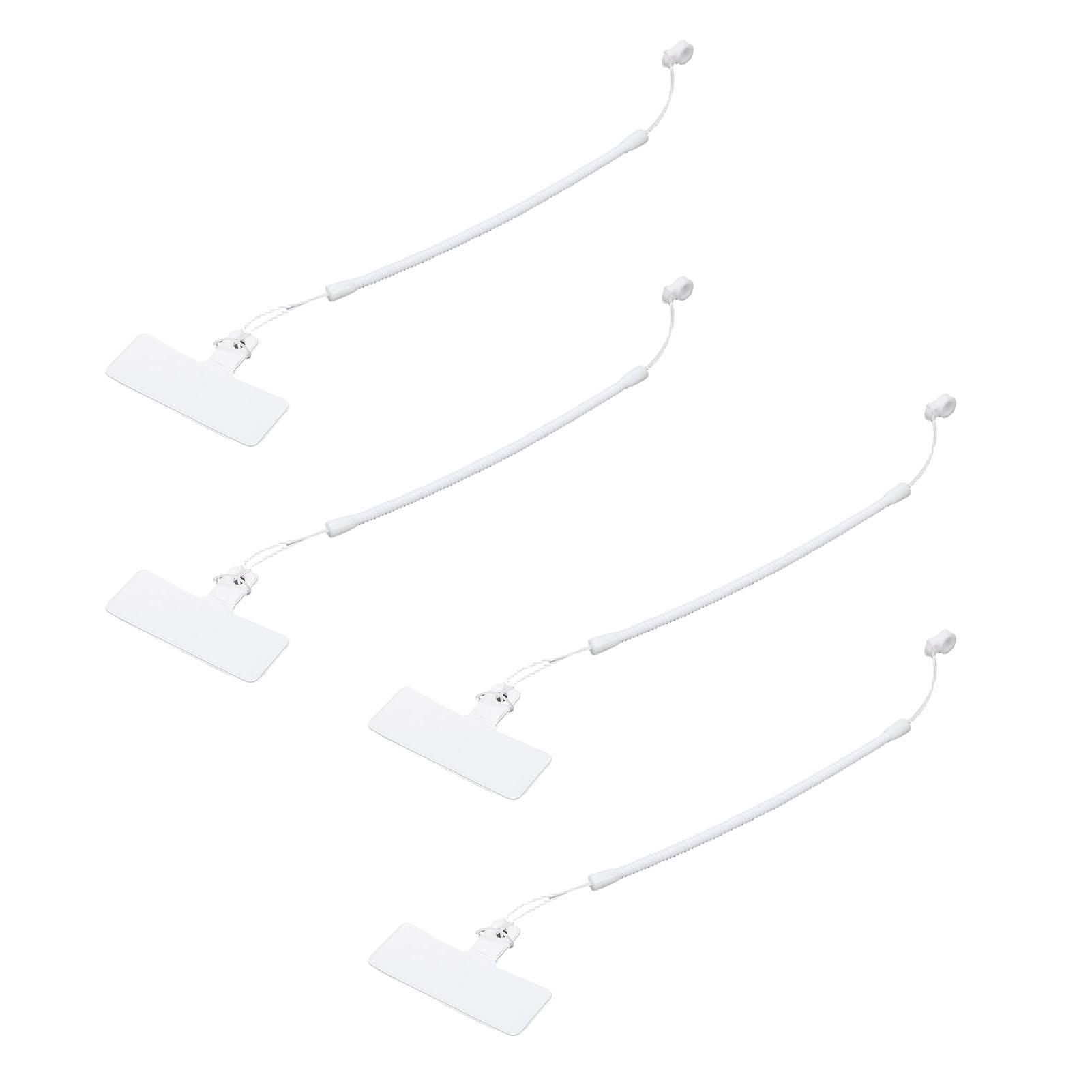 4 pièces Lanière de stylo rétractable avec Lanière de stylo élastique anti-perte pour tableaux d'écriture, Porte-stylos pour presse-papiers