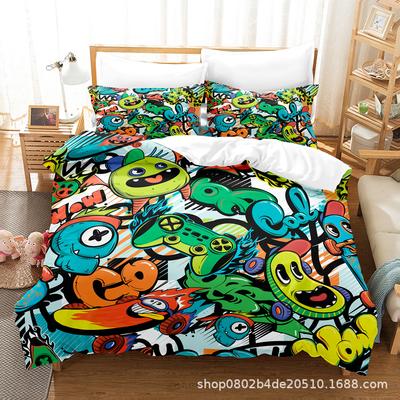 Fashion Technology Printing, 3D Digital Printing, Bedding, Duvet Covers, Pillowcases, Three-piece Sets