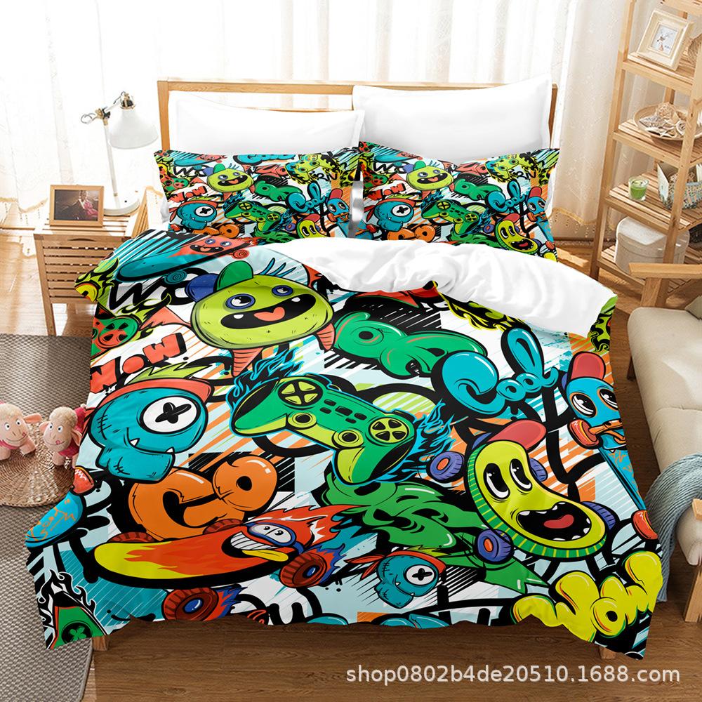 Mote trykkingsteknologi, 3D digitaltrykk, sengetøy, dynetrekk, putetrekk, tredelte sett