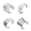 Trendy Geometric Multi-layer Metal Bracelet: High-end, Fashionable European & American Style