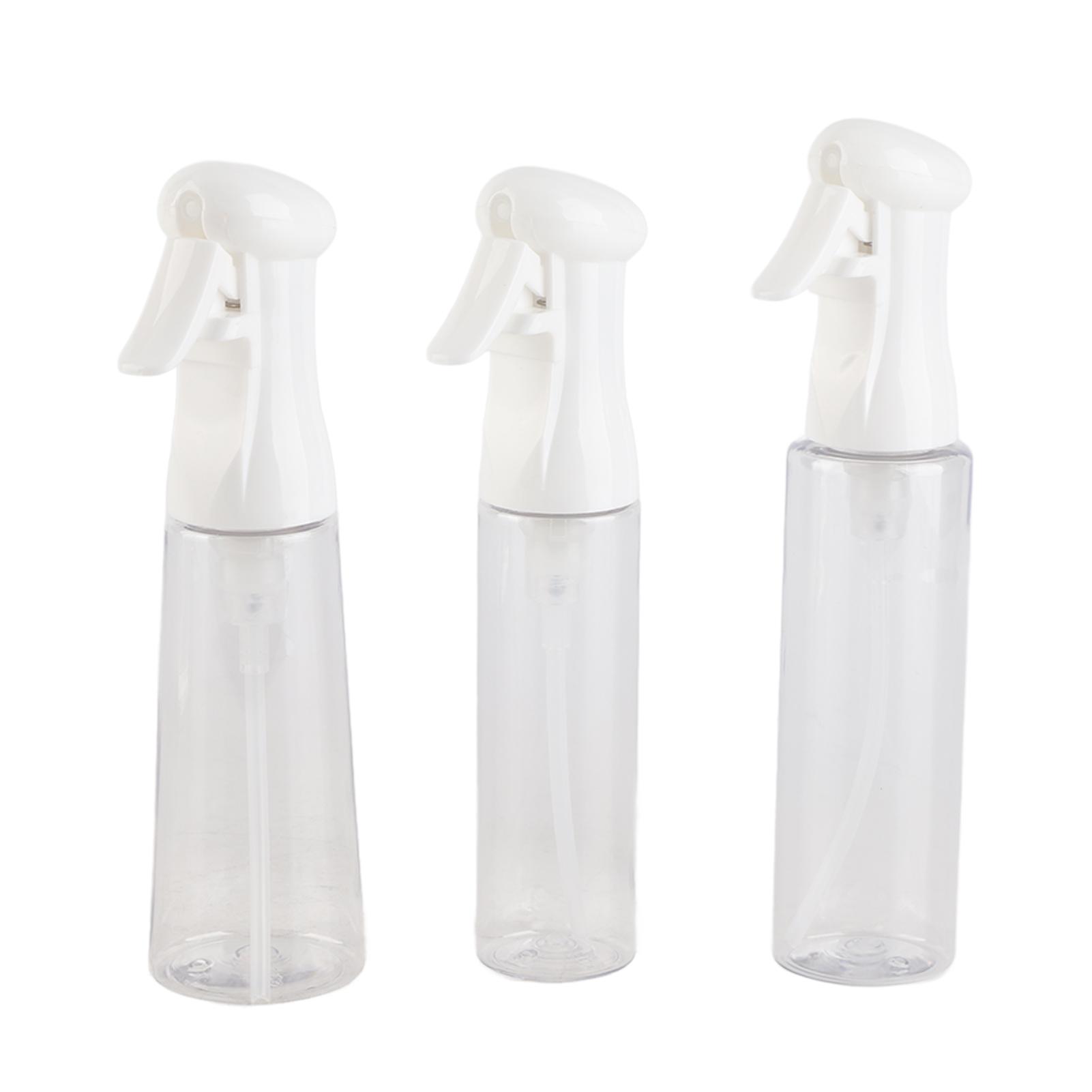 

3 шт. Бутылка-спрей с мелким распылением, многоразовая, равномерное распыление, эргономичный дизайн, пустая бутылка-спрей для