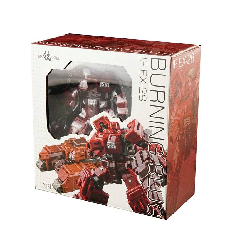 Burning Slug G1 Transformation Action Figure Toy Mini Model Abs Statue Deformation Car Robot Figma