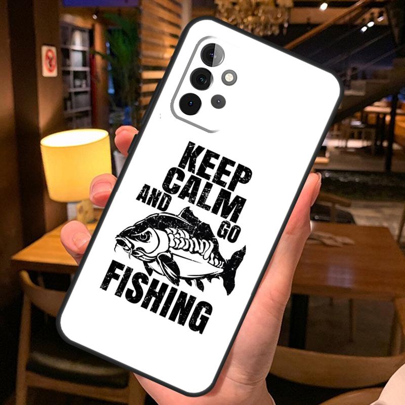 תיק דגים לדיג קרפיון עבור Samsung Galaxy A36 A56 A26 A16 A06 A53 A33 A13 A12 A32 A52 A55 A35 A15 A54 A34 A14