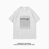 Women's Plus Size Gray Pure Cotton Short-Sleeve T-Shirt - Summer Fashionable European & American Design