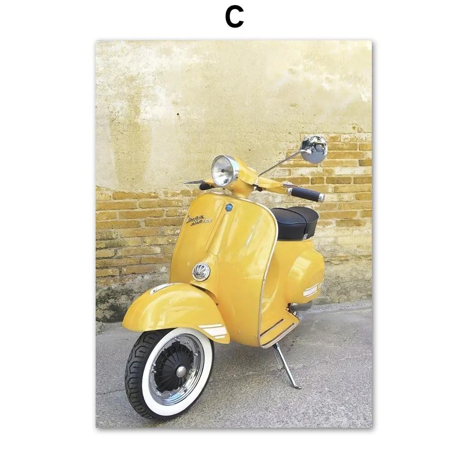 

Ретро Автомобиль Мотоцикл Желтая Роза Подсолнух Лимон Маргаритка Настенное Искусство Холст Живопись и Постер Настенные Картины для Декора Гостиной 21cm×30cm NoFrame