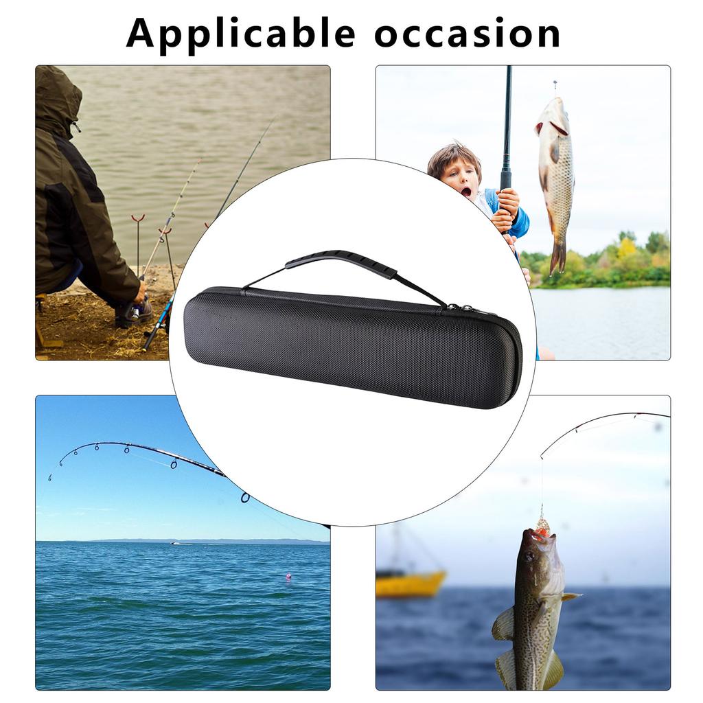 Waterproof Fishing Tackle Case Tackle Carry Bag Tackle Handbag Fishing Tackle Carriers Fishing Accessories Organizer