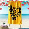 Pittsburgh Penguins Print Beach Towel, Large Soft Quick Dry Towel for Beach Camping Swimming
