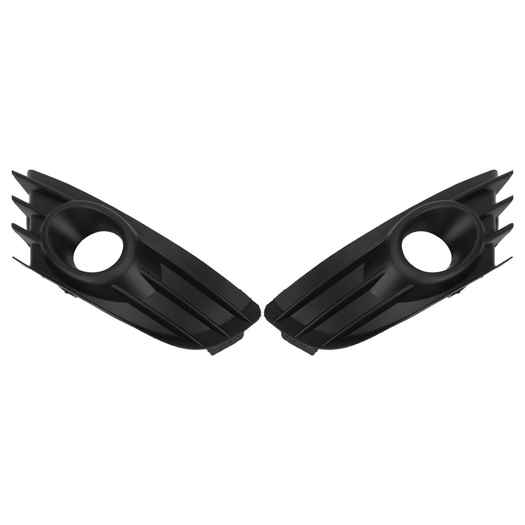 1 para przedniego zderzaka maskownica na światła przeciwmgielne czarna pokrywa lampy przeciwmgielnej wymiana wykończenia dla Citroen C4 2004-2008