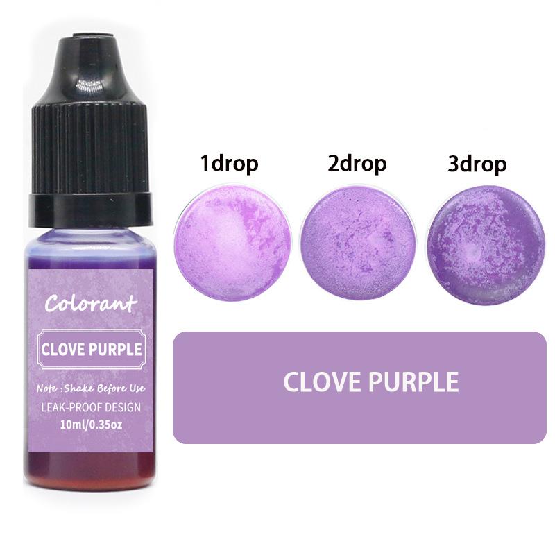 20 färger Ljusfärgämnen Pigment Aromaterapi Flytande färgämne Pigment DIY Ljusform Tvålfärgning Handgjorda hantverk Hartspigment