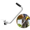 Garden Trimmer Handle Auxiliary Handlebar Curved for Lawn Maintenance