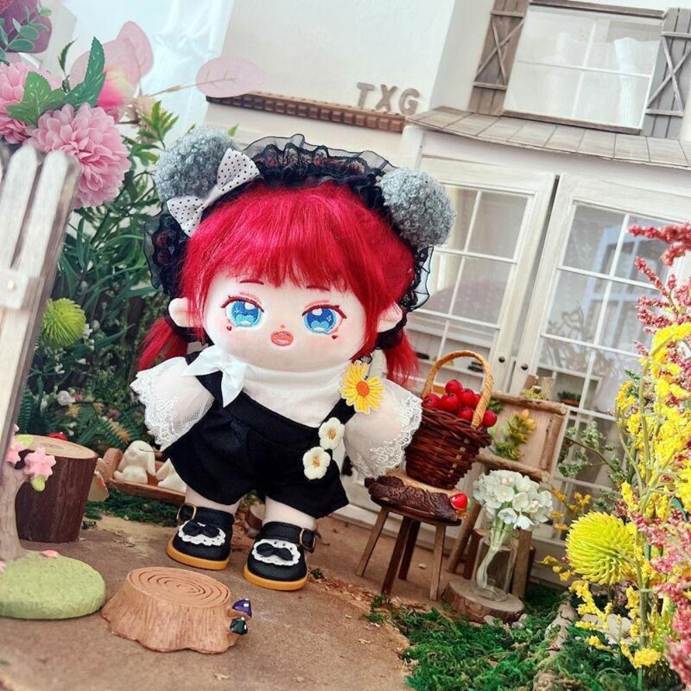 Outfit Toys Accessories Mini Clothes 20cm Doll Clothes Doll Plush Vest Doll Pants Doll Fur Coat