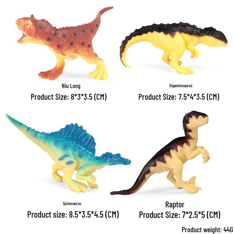 Jurassic Simulation Dinosaur Toys: Spinosaurus, Tyrannosaurus Rex, Mosasaurus
