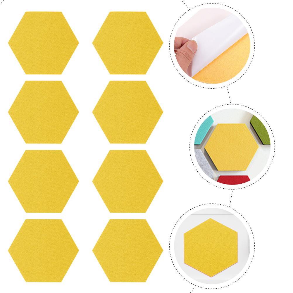 10 buc. Panou de izolare fonică din pâslă pentru studio, școală acustică, instrument simplu de reducere a materialului, știftul absorbant.