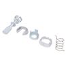 Left Right Door Lock Cylinder Repair Kit 6K3837223A Metal Door Lock Cylinder Barrel Repair Kit Replacement for Seat 2 3
