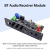 DC12V MP3 WMA Decoder Board HIFI High Bass BT 5.1 Amplifier Board Car Amplifier Module Audio Receiver for DIY Modification