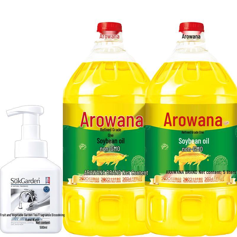 Tea Scented Foaming Hand Soap & Soybean Oil Bundle